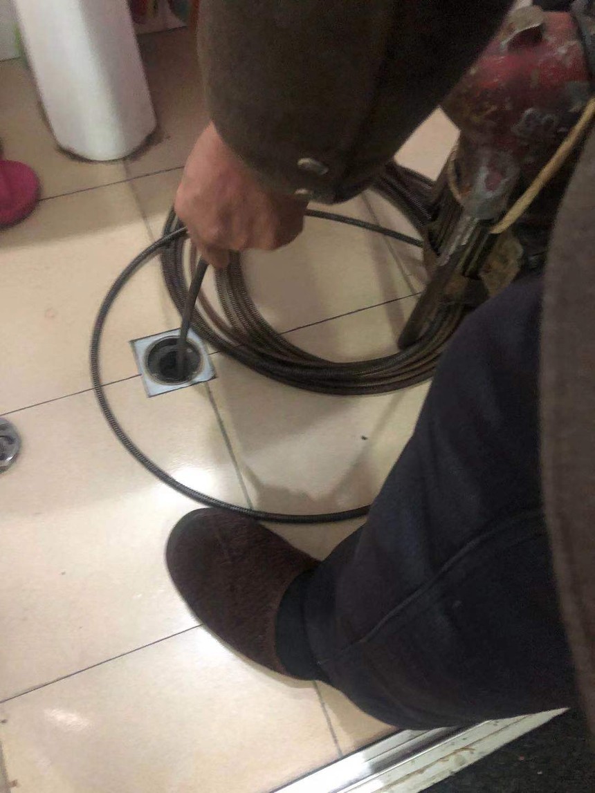 青松路街道管道疏通，疏通下水道